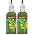 Sky Valley Green Sriracha Sauce 17.25 Oz Each, Spicy Green Hot Sauce, Lime, Jalapeno, Cilantro (Pack of 2)