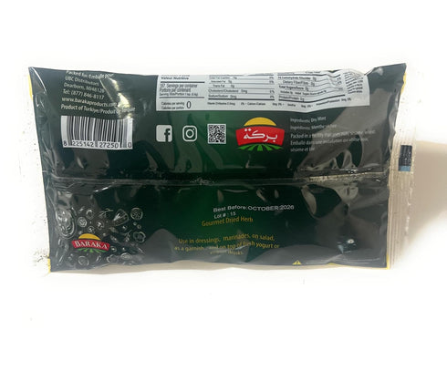 Generic (150g). Baraka's Dry Mint, Vegan, Natural Dried Mint Leaves