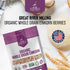5 Lb Great River Milling Einkorn Wheat Berries | Whole Grain Ancient Wheat | Non-GMO, High-Protein, Kosher | Mill at