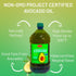 100% 500F 2 Galil Pure Avocado Oil - High Smoke Point Non-GMO, Vegan, Halal Certified - Perfect for Cooking, Baking