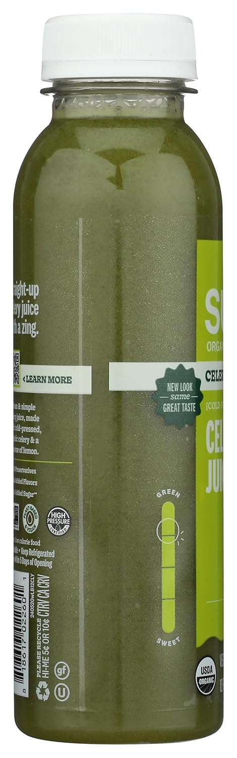 by Suja 12 Oz Suja Organic Cold-Pressed Celery Juice, Fl Bottle