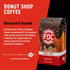 (12 oz, Pack 2) Fire Department Coffee - Gives Back to Firefighters - Donut Shop Ground Coffee - Sweet & Smooth