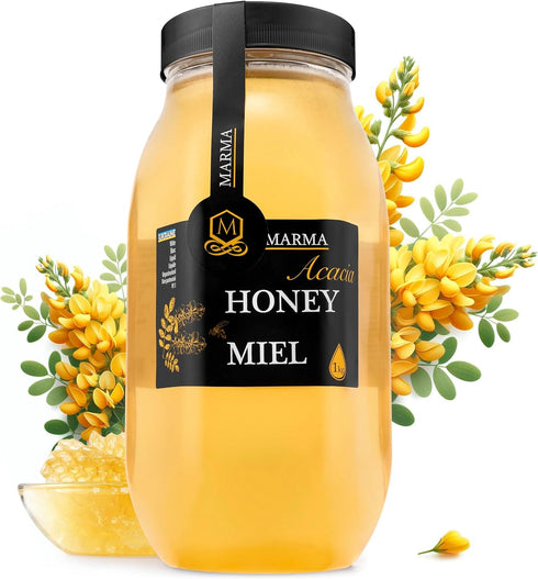 HONIGMA Marma Acacia Honey | Authentic Raw Honey from Ukraine | 100%