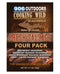 Cooking Wild Seasonings FRESH SAUSAGE Variety Four Pack, Seasons up to 20 pounds of Wild