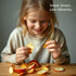 2.5 OZ (4 100% Premium Dried Apple Slices Dehydrated Apples - Bags) - Natural Gluten Free Fruit Snacks Made in US Dried