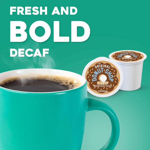 60 Count (6 Packs 10) The Original Donut Shop Decaf Keurig Single-Serve K-Cup Pods, Medium Roast Coffee