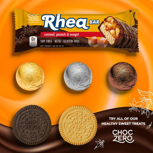 6 (Pack 2) ChocZero Keto Bark, Dark Chocolate Almonds with Sea Salt, Sugar Free, Low Carb, No Sugar Alcohols, No