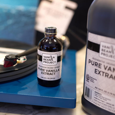 4 Vanilla Bean Project | ROC Regenerative Organic Certified | Vanilla Extract For Baking and Cooking | Ounces