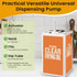 35 lbs COLLECT PRESENT Oil Pump for Large Cooking oil Jug Easy Dispensing for Frying & Cooking oils - Perfect