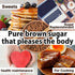 Store 10 oz (300g) Okinawa Brown Sugar Powder Natural Cane Sugar Sweetener, Single Ingredient (Sugarcane), Clean Label