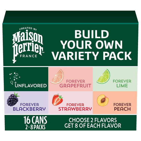 Maison Perrier Build Your Own Variety Pack, Sparkling Water, 11.15 Fl Oz