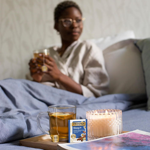 1mg 16 (Pack 1), Twinings Superblends Sleep+ Herbal Tea with Melatonin Camomile, Cinnamon & Vanilla, Naturally