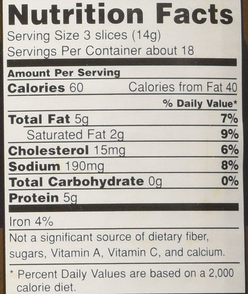 Yoders 9 Canned Fully Cooked Bacon, Ounce