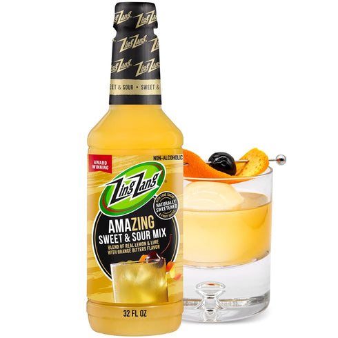 Zing Zang Sweet and Sour Mix, Amazing Non-Alcoholic Cocktail Mixer, 32 Fl