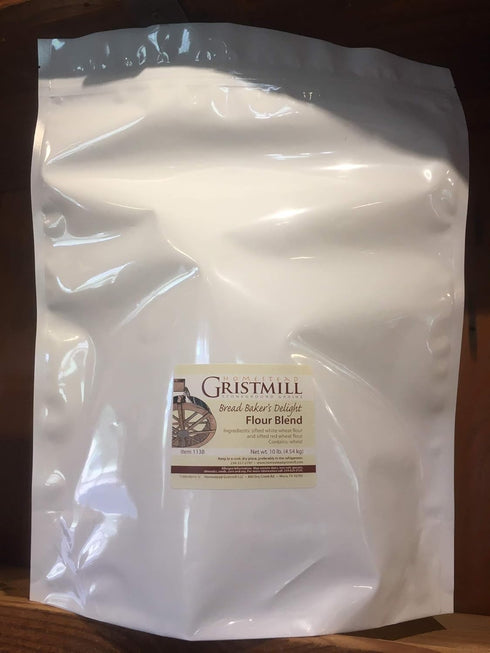 Homestead Gristmill Non-GMO, Chemical-Free, All-Natural, Stone-ground Bread Baker's Delight (10 lb)