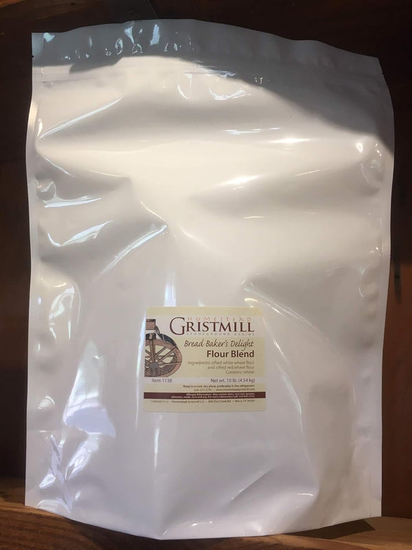 Homestead Gristmill Non-GMO, Chemical-Free, All-Natural, Stone-ground Bread Baker's Delight (10 lb)