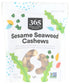 365 by Whole Foods Market, Cashews, Seaweed Seasoned, 10 Ounce