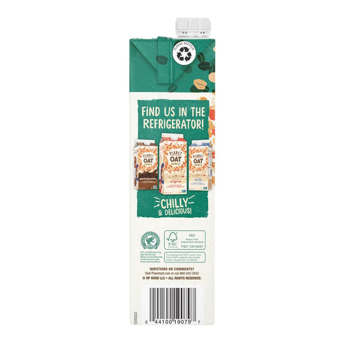 Planet Oat 32 Oz (Pack 6) Oatmilk, Extra Creamy, Fl.