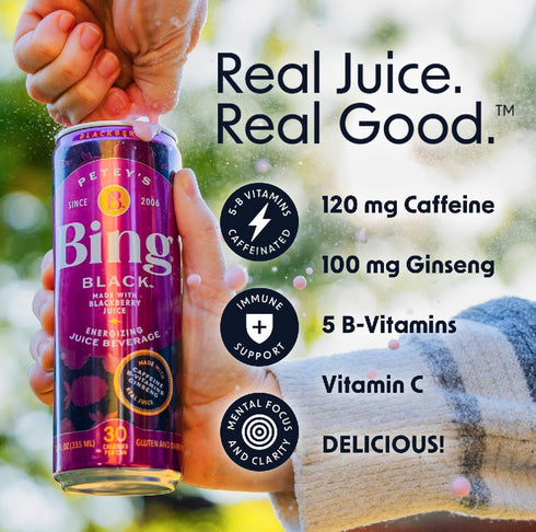 12 Oz (Pack 12) Bing Beverage Company Bing Black, Fl