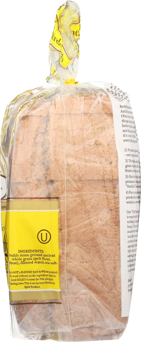 Berlin Natural Bakery 24 OZ BERLIN BAKERY Sourdough Spelt Bread