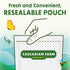 11 oz. Cascadian Farm Organic Granola with No Added Sugar, Coconut Cashew Cereal, Resealable Pouch