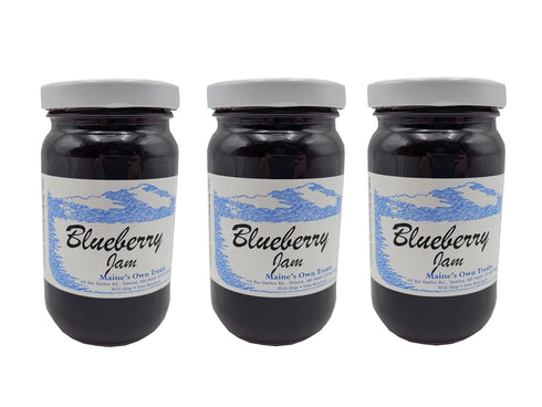 Box of Maine Wild Maine Blueberry Jam - Small Batch Made in Maine - 3