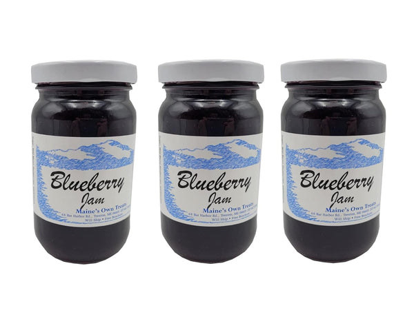 Box of Maine Wild Maine Blueberry Jam - Small Batch Made in Maine - 3