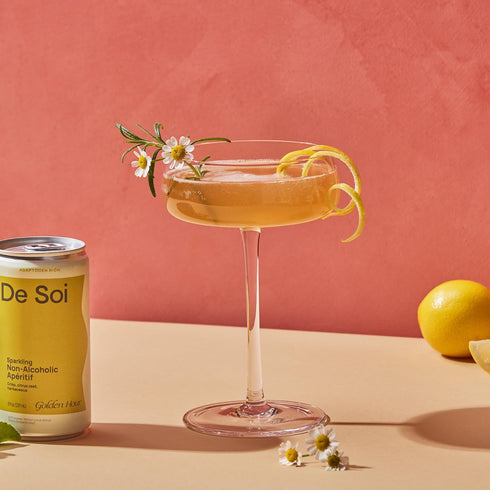 4-Pack (8 oz) Pack De Soi Golden Hour Non-Alcoholic Drinks fl Variety - Ready to Drink Beverages, Alcohol Free