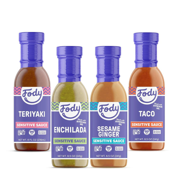 Fody Variety Sauce Pack | Low FODMAP | No Onions or Garlic