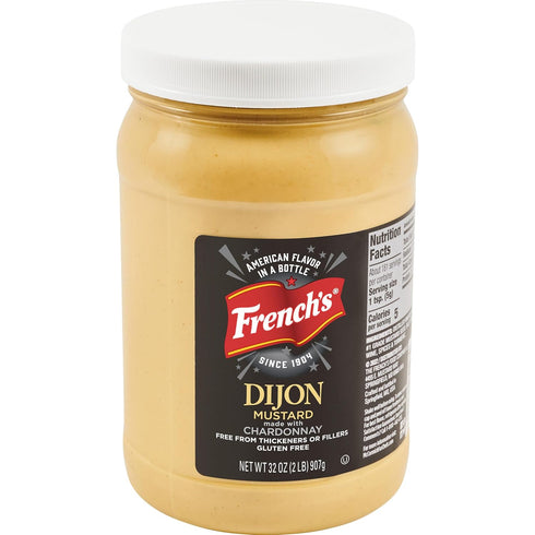 French's Dijon Mustard, 32 oz - One 32 Ounce Container of Thick