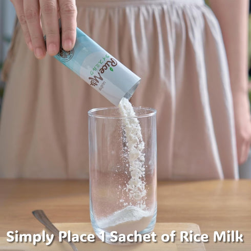 VeganPro Rice Milk Powder Organic Vegan Instant Milk Powdered Dairy Free From Raw Natural Ingredients Substitute Gluten