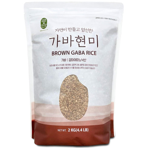 ROM AMERICA (4.4LB) Premium Korean GABA Rice Sprouted Germinated Brown Rice for