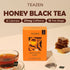 15 (1 Pack) TEAZEN Honey Black Tea Bags, Zero Sugar Black Tea with Honey Tea Bags