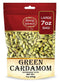 Spicy World Whole Green Cardamom Pods, 7 Oz Large Bag (200g), Natural Spice, Vegan, Aromatic