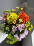 20 Stems Fresh Cut Random Mixed Color Daisy Flowers Long Blooming Period Hydroponic Flower Arrangement Suitable
