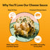 14.2 oz (Pack 8) Dairy Free Cheddar Cheese Sauce, Plant Based Rich, Creamy, Cheesy Sauce
