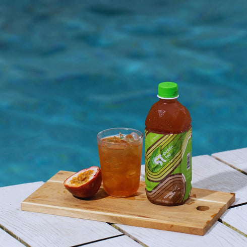 (12 Pack) 16.9 Oz Shaken Passionfruit Green Tea Premium Ready-to-Drink Asian Iced Tea Real Leaf Brewed Non-GMO