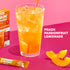 packets, Lemonade,10 packets Dunkin Zero Sugar Refreshers Singles To Go! Powdered drink mix Peach Passionfruit per box