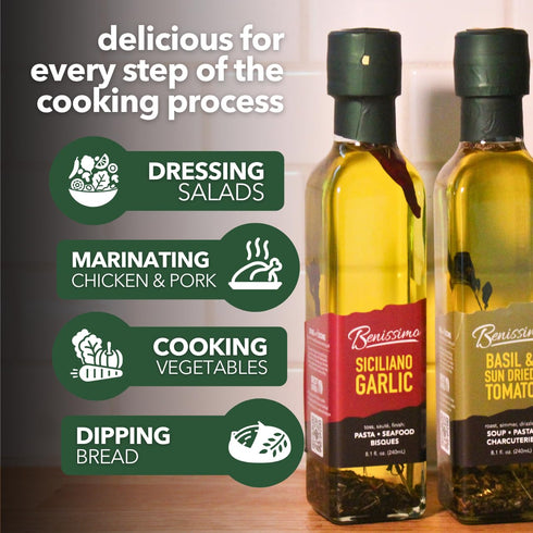 8.10-Ounce (Pack 3) Benissimo Oil, Siciliano