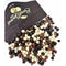 SweetGourmet Chocolate Covered Espresso Beans Blend | White Milk Dark Chocolate |