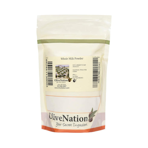 26% 5 lb OliveNation Dry Whole Milk Powder for Baking & Confectionery, Fat, Non-GMO, Gluten Free