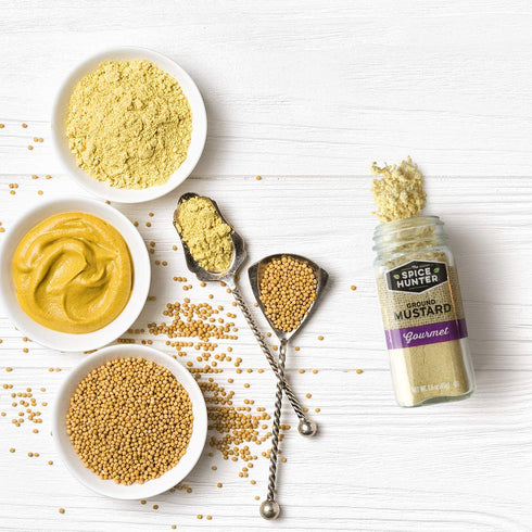 1.6 Oz, (Pack 6) Spice Hunter The Mustard Seasoning Ground