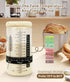 50oz 1 Pack) Sourdough Starter Jar Kit, Large Capacity Sourdough Jar, Wide Mouth Sourdough Bread Starter Kit