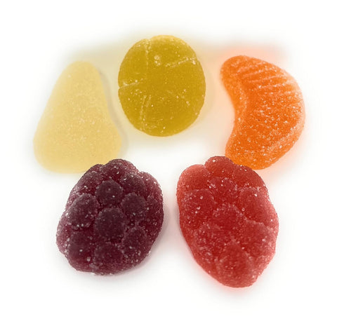 Dulcefina chocolate and Sweets, JELLY FRUIT (NO ARTIFICIAL FLAVORS) (2.200 Lbs)