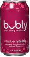 Bubly Sparkling Water, Raspberry, 12 Ounce