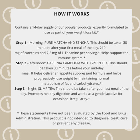 14 42 HYLEYS Day Weight Loss Tea Tea Bags Garcinia Cambogia, Matcha Green Tea, Senna & Natural Flavors Supports Weight