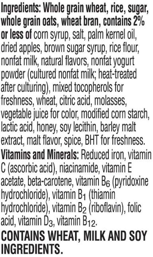 12.5oz Kellogg's Special K, Breakfast Cereal, Fruit and Yogurt, Low Fat, Box
