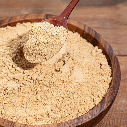 Hakubai 7oz Roasted Soy Bean Flour Soybean Powder for Soy Milk, Asian Cooking, rice Cake, Baking