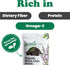 5 Food to Live - Organic Black Chia Seeds, Pounds Non-GMO, Whole, Sproutable, Vegan, Kosher, Keto, Sirtfood, Bulk. Rich
