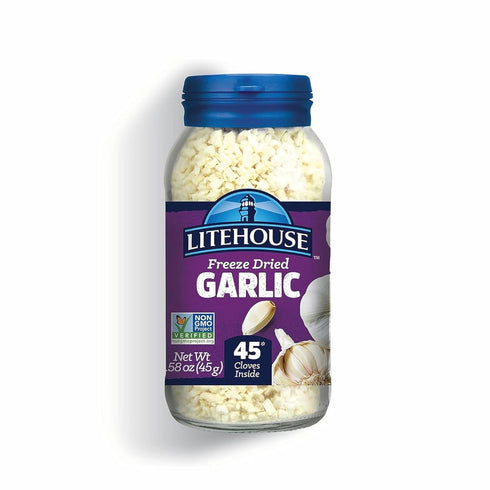Litehouse Freeze Dried Garlic - Garlic, Substitute for Fresh Garlic & Minced